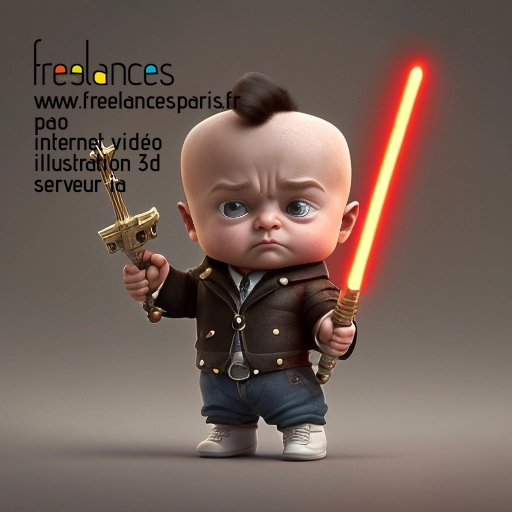 Pao mise en page internet vidéo illustration 3d serveur image IA générative AI freelance paris studio de création magazines 95JSO741